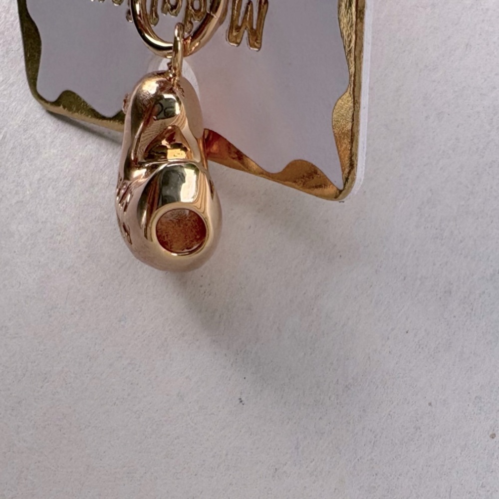 Anthropologie Gold Plated Lucky Duck Charm Pendant - Picture 5 of 8